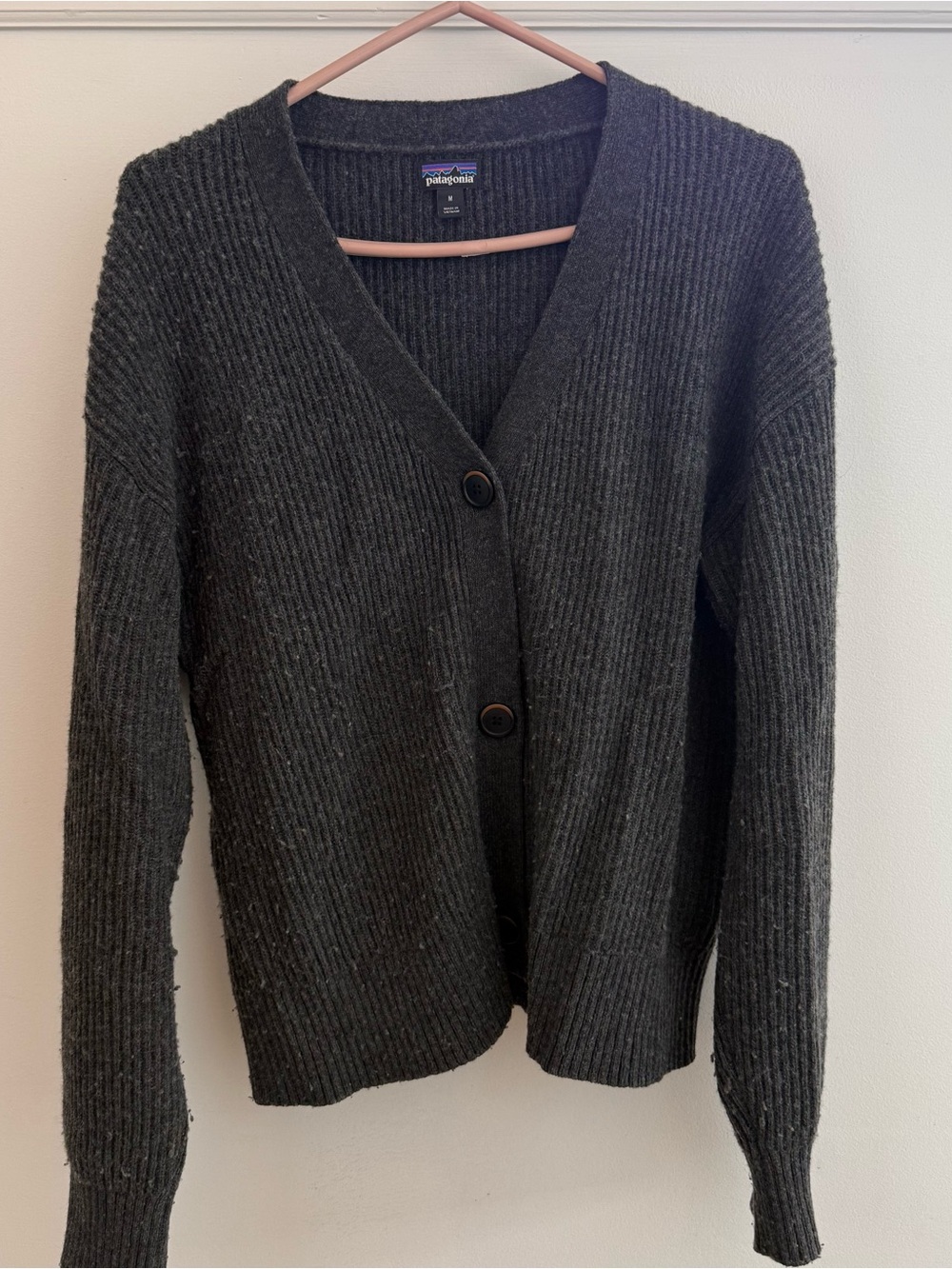 Patagonia Wool Cardigan Sweater sz M